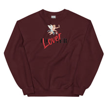 Load image into Gallery viewer, Lover Not a Fighter Men&#39;s Sweatshirt
