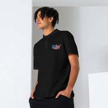 Load image into Gallery viewer, America Silhouette polo shirt
