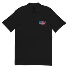 Load image into Gallery viewer, America Silhouette polo shirt
