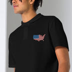 America Silhouette polo shirt