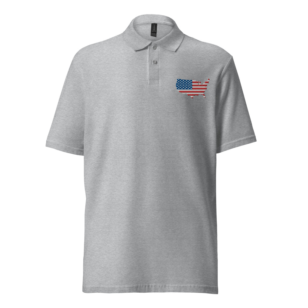 America Silhouette polo shirt