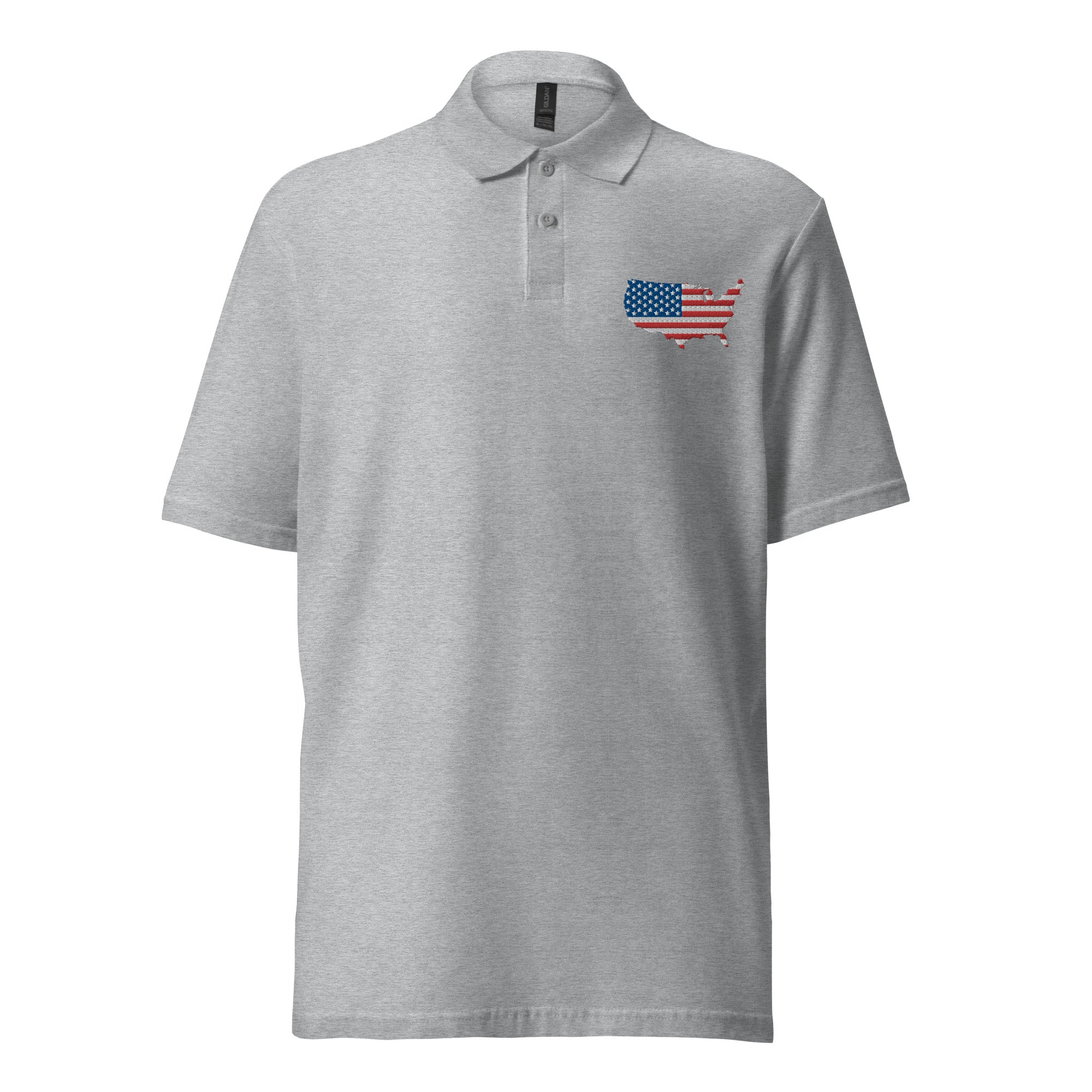 America Silhouette polo shirt