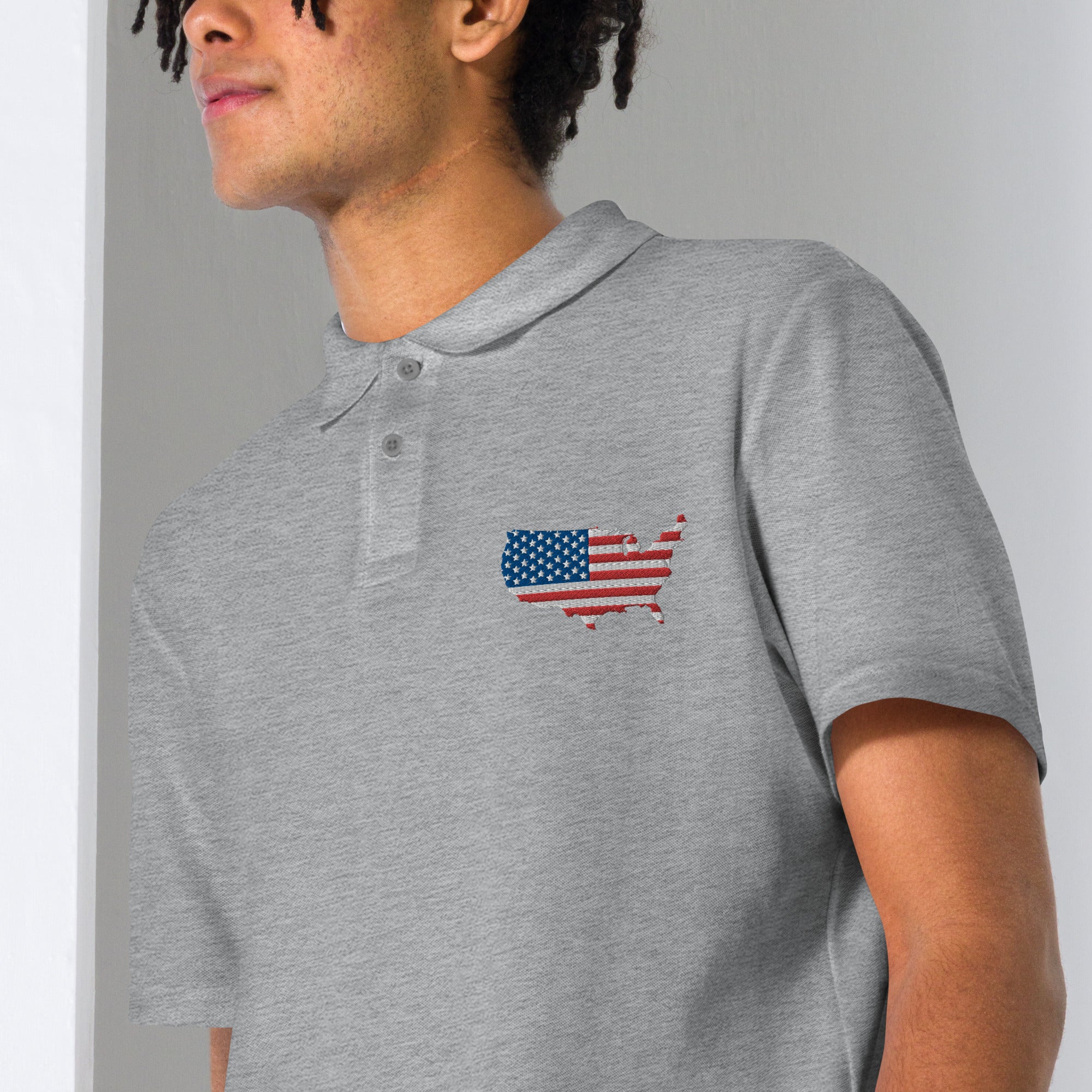 America Silhouette polo shirt