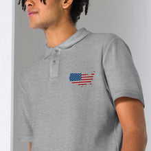 Load image into Gallery viewer, America Silhouette polo shirt
