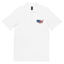 Load image into Gallery viewer, America Silhouette polo shirt
