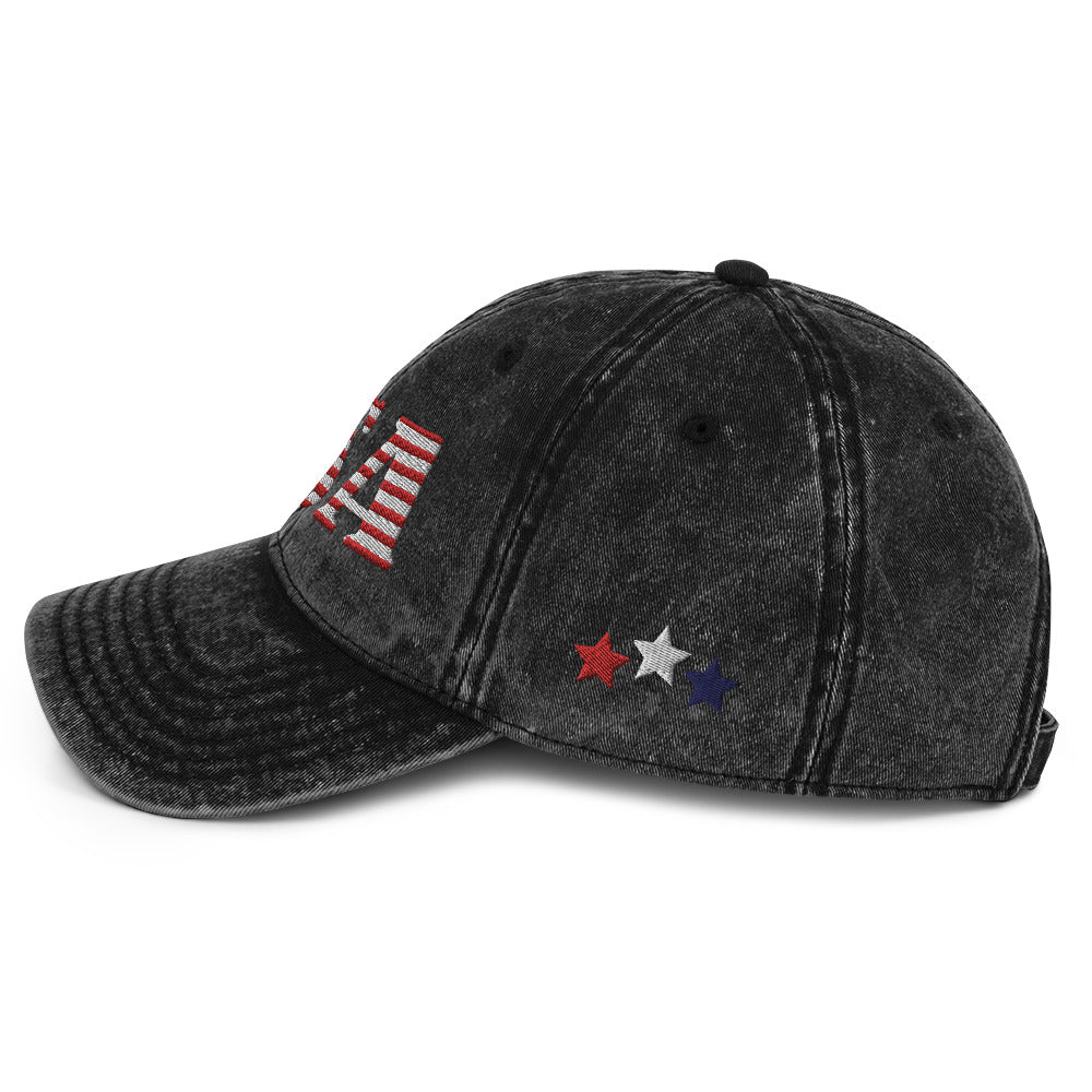 USA Vintage Cotton Twill Cap