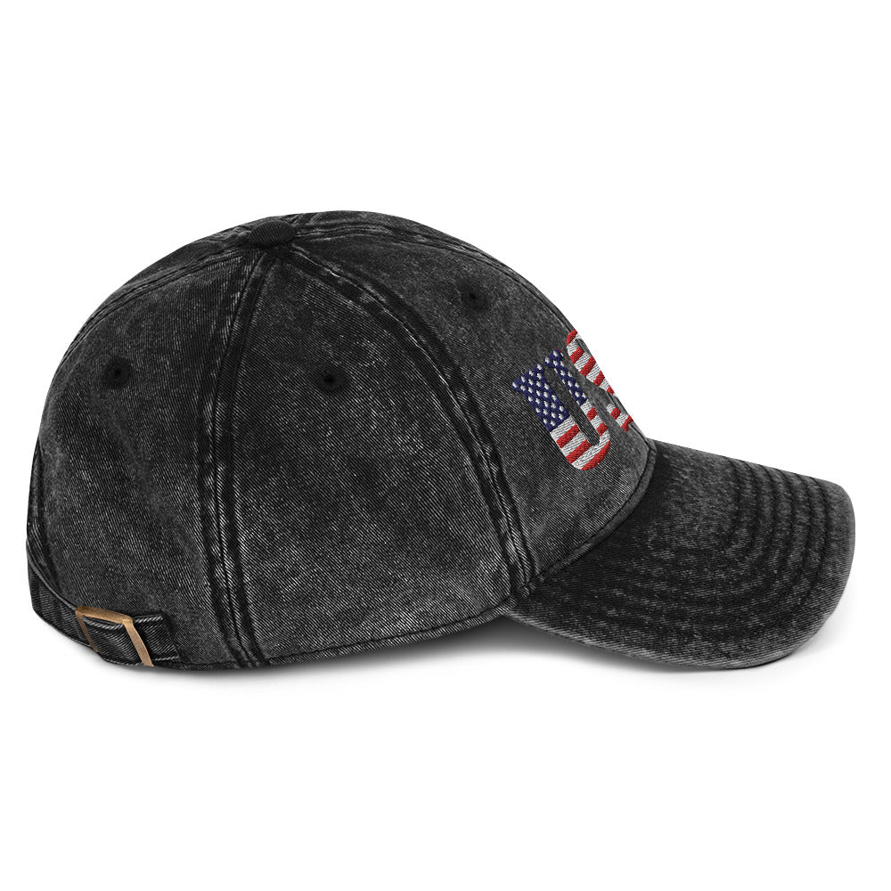 USA Vintage Cotton Twill Cap