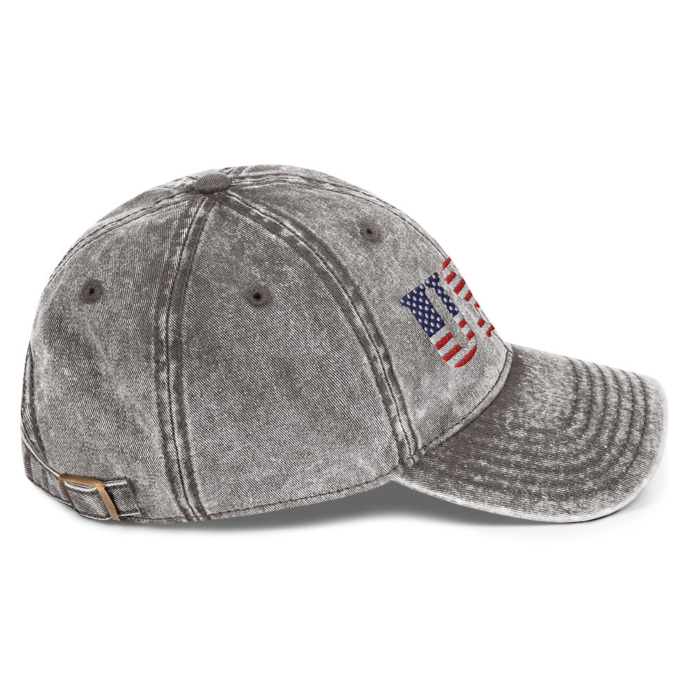 USA Vintage Cotton Twill Cap