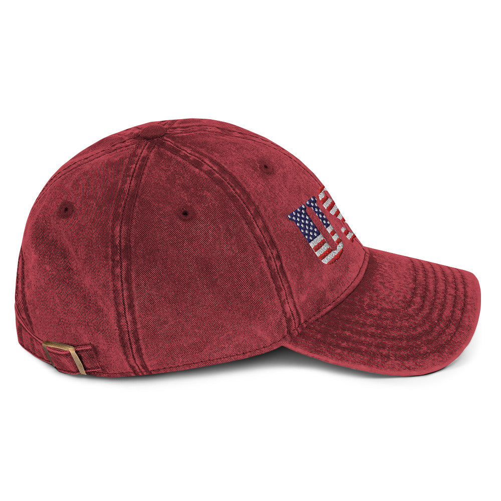 USA Vintage Cotton Twill Cap