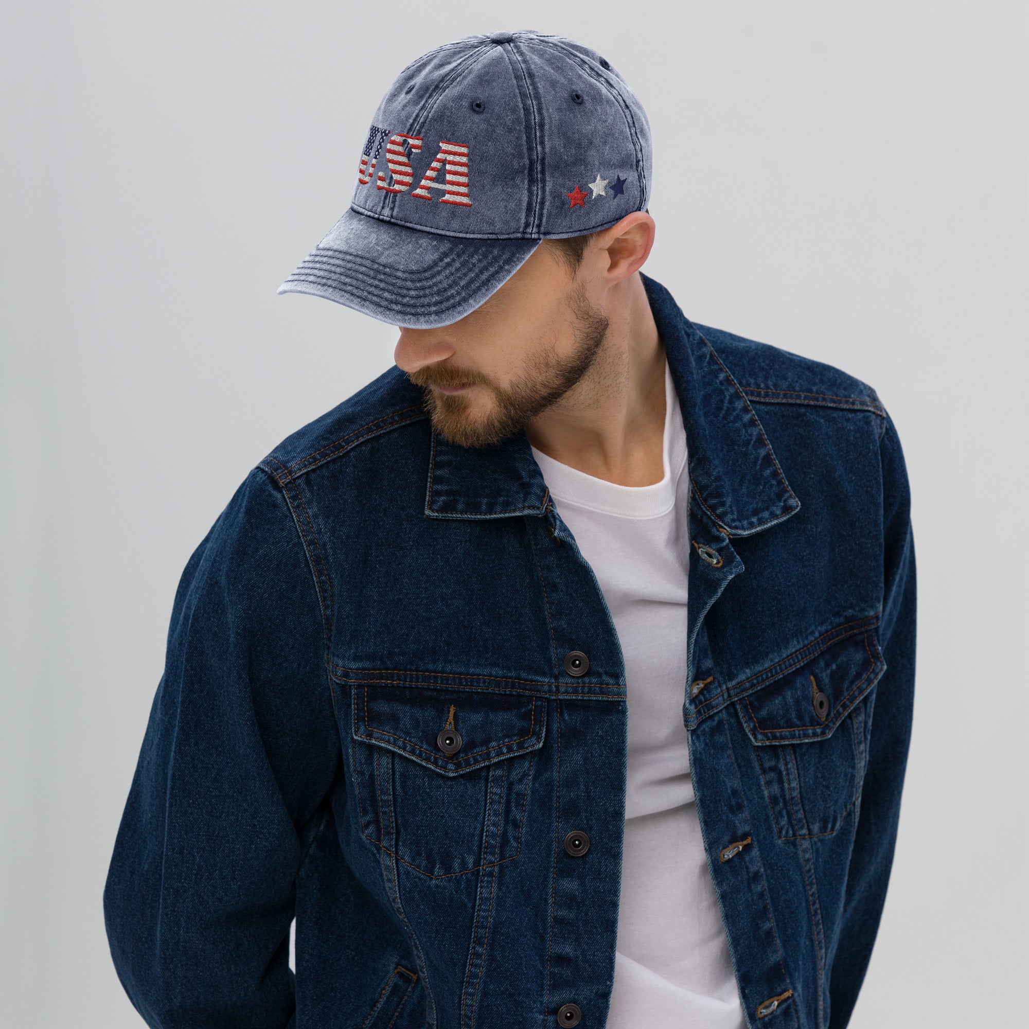 USA Vintage Cotton Twill Cap