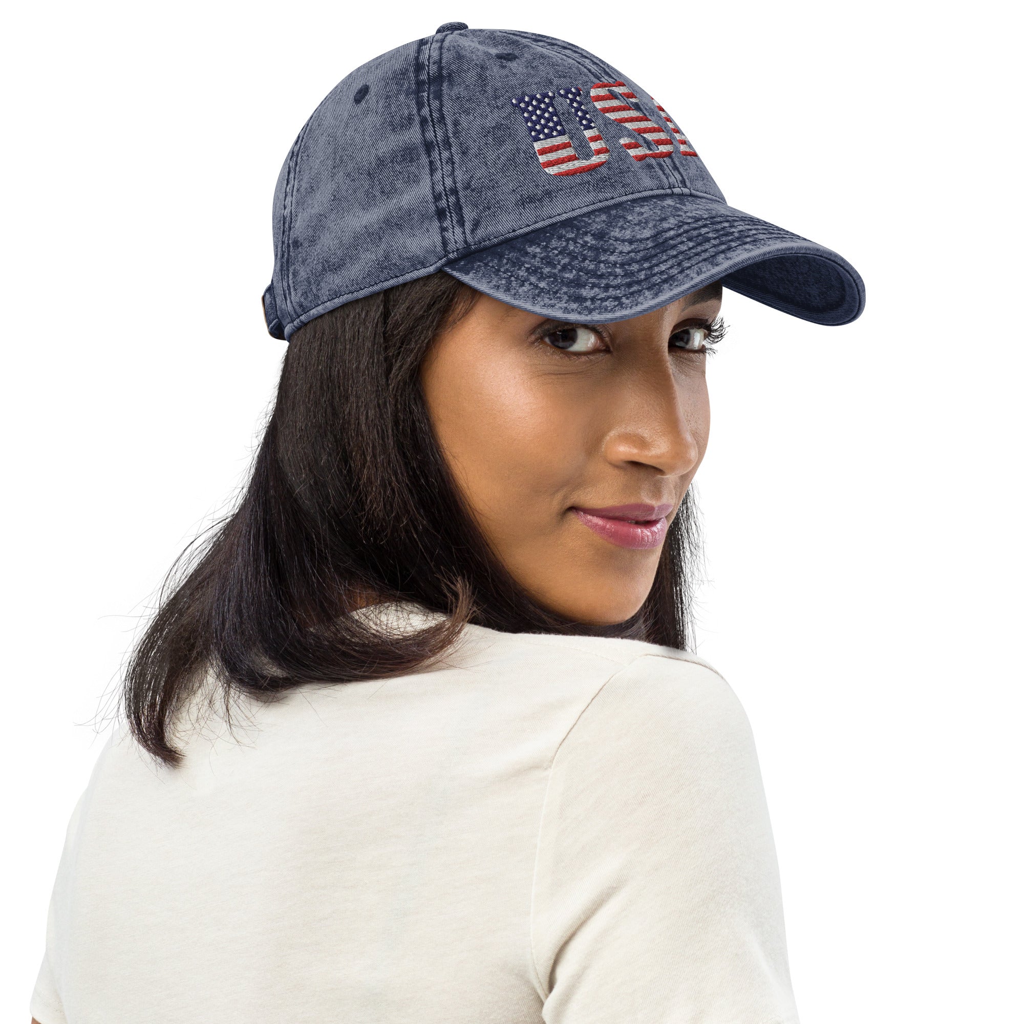 USA Vintage Cotton Twill Cap