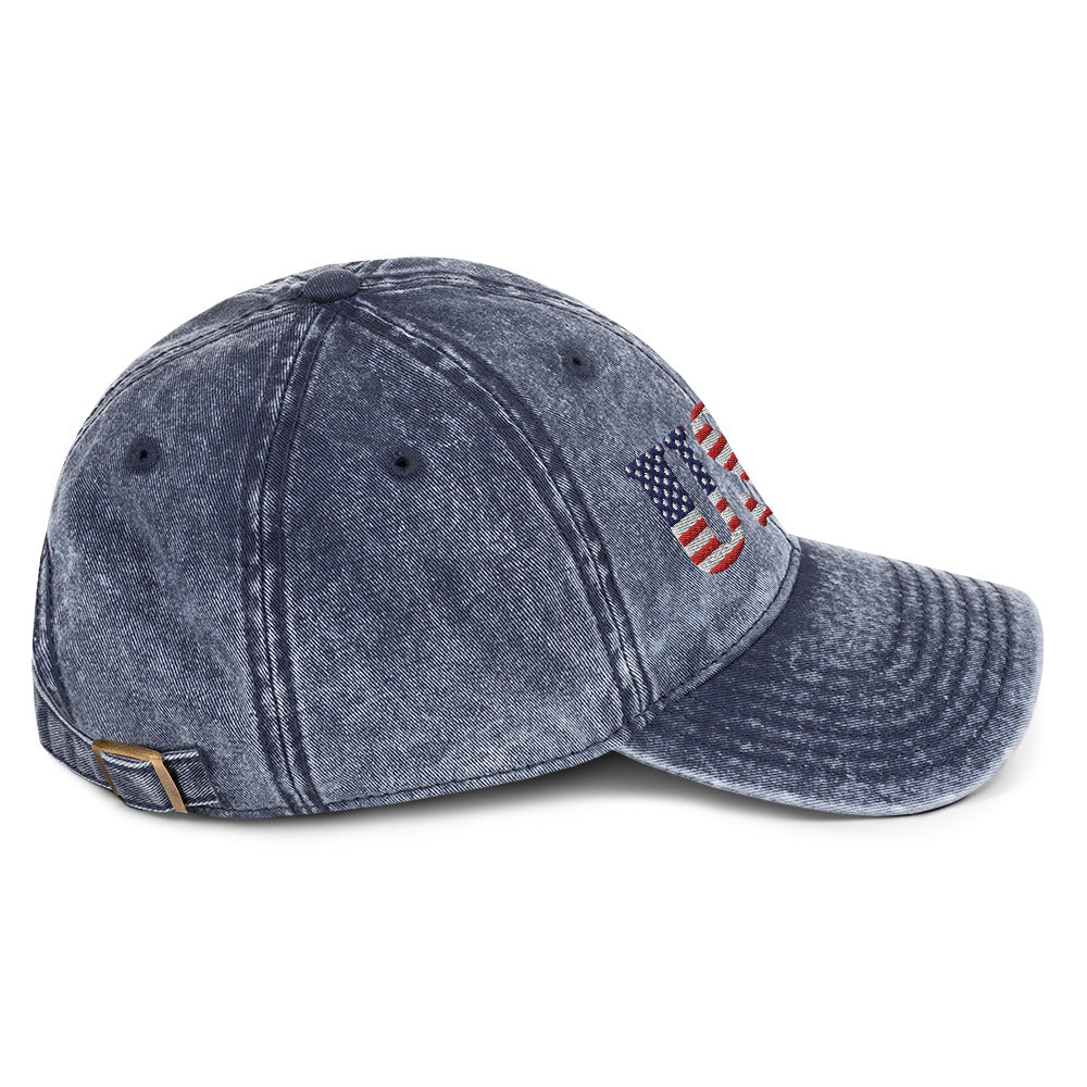 USA Vintage Cotton Twill Cap
