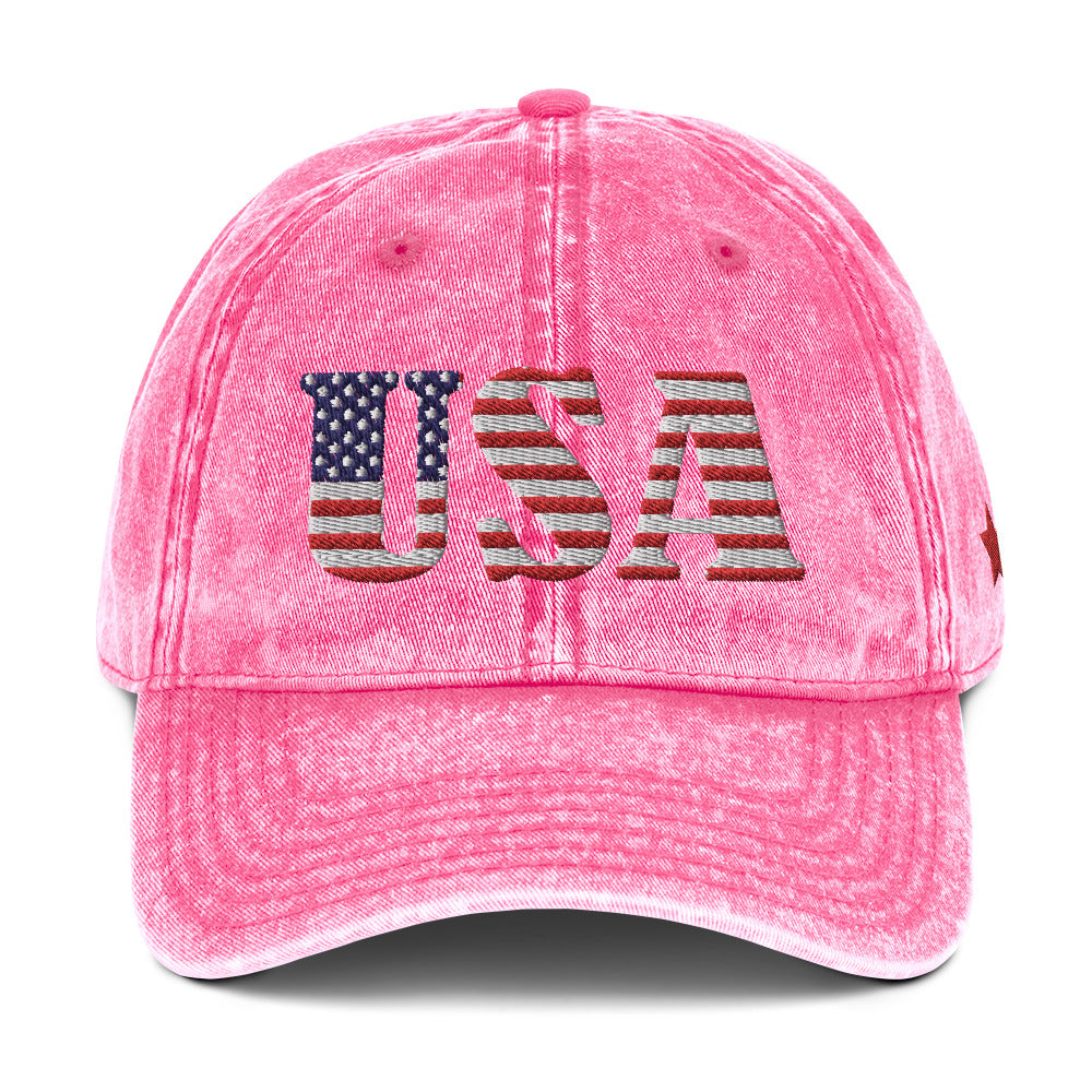 USA Vintage Cotton Twill Cap