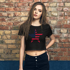American Star Women’s Crop Tee