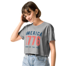 Load image into Gallery viewer, 1776 Women’s crop top
