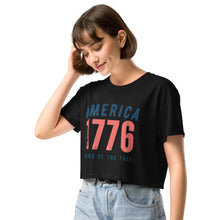 Load image into Gallery viewer, 1776 Women’s crop top
