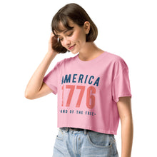 Load image into Gallery viewer, 1776 Women’s crop top
