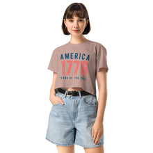 Load image into Gallery viewer, 1776 Women’s crop top
