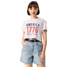 Load image into Gallery viewer, 1776 Women’s crop top
