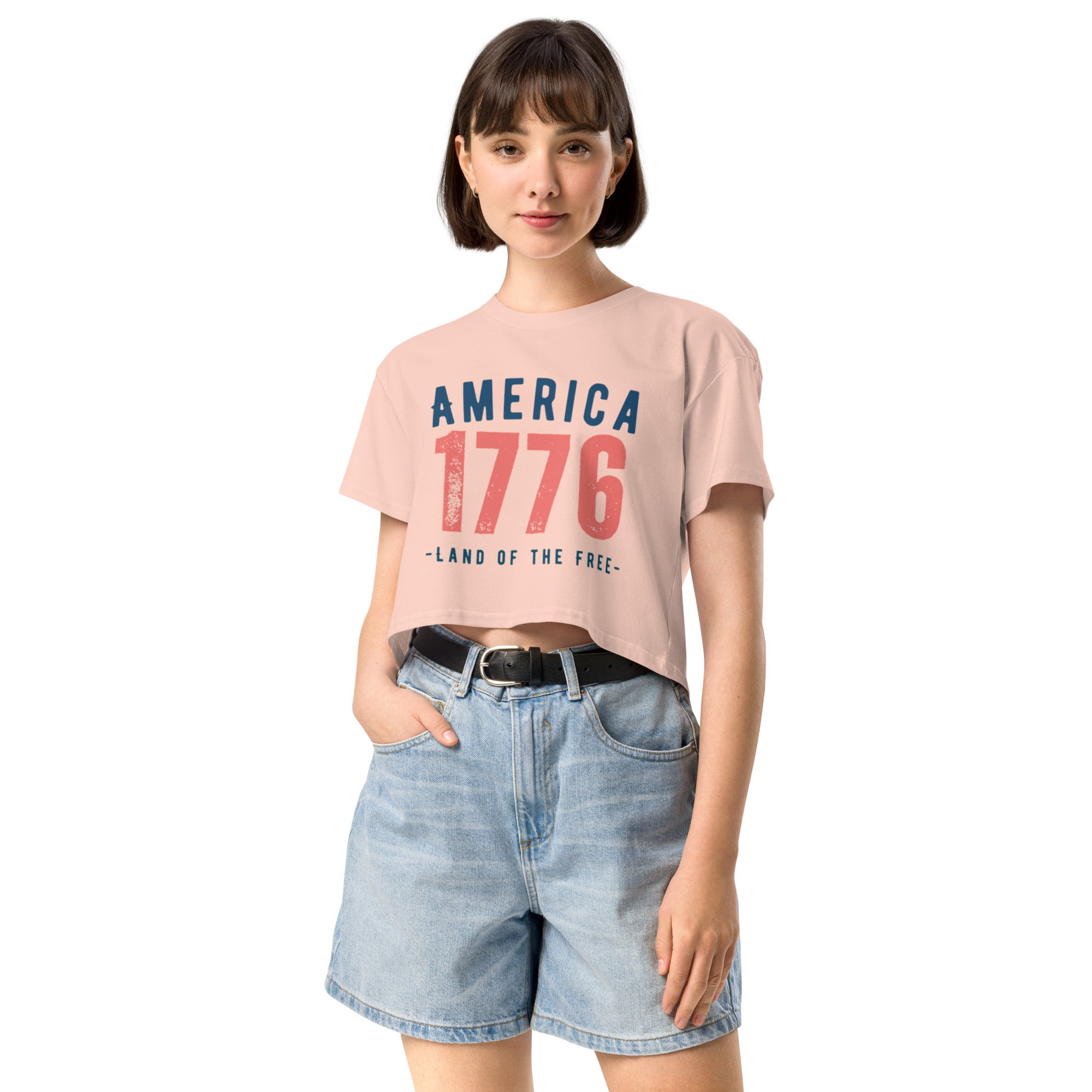 1776 Women’s crop top