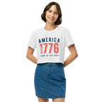 1776 Women’s crop top