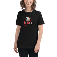 Load image into Gallery viewer, Love Over Hate Women&#39;s Relaxed T-Shirt
