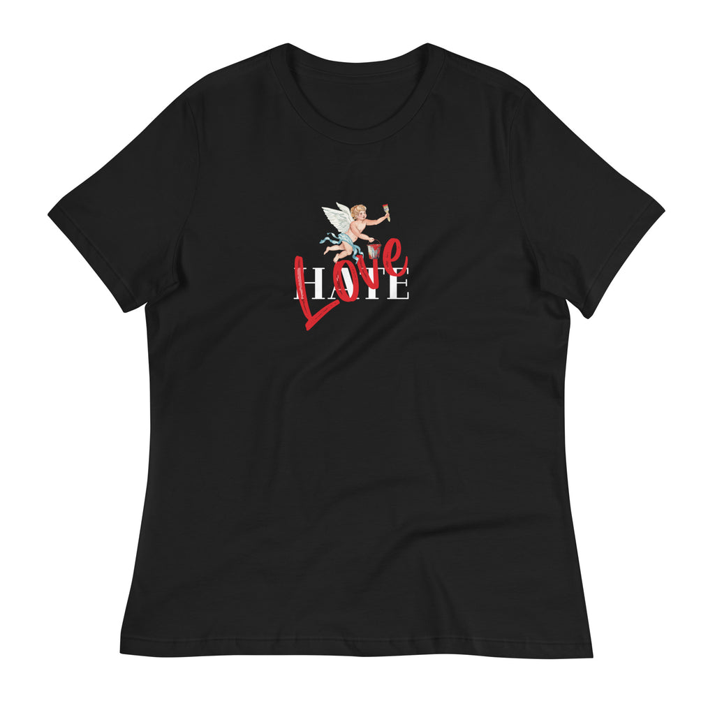 Love Over Hate Women's Relaxed T-Shirt