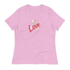 Love Over Hate Women's Relaxed T-Shirt