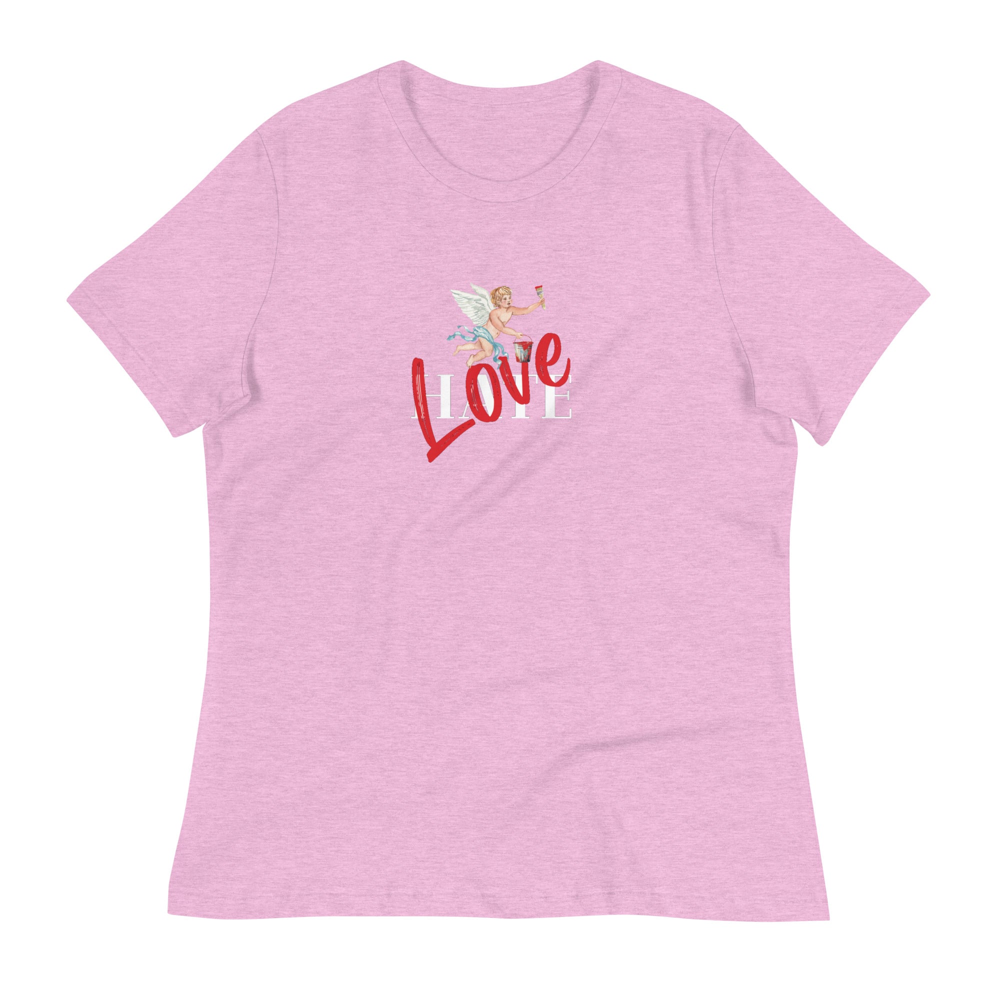 Love Over Hate Women's Relaxed T-Shirt
