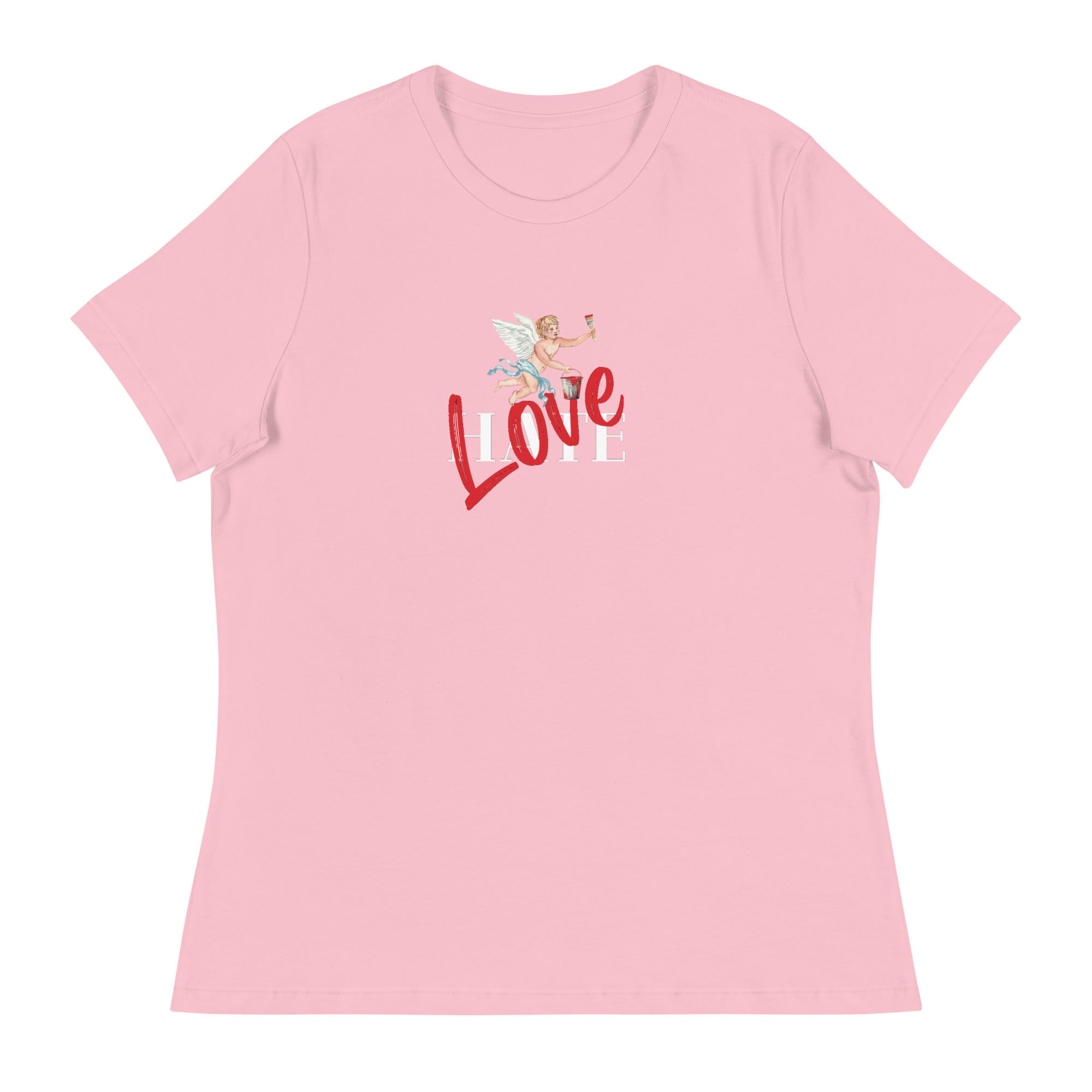 Love Over Hate Women's Relaxed T-Shirt