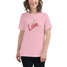 Load image into Gallery viewer, Love Over Hate Women&#39;s Relaxed T-Shirt
