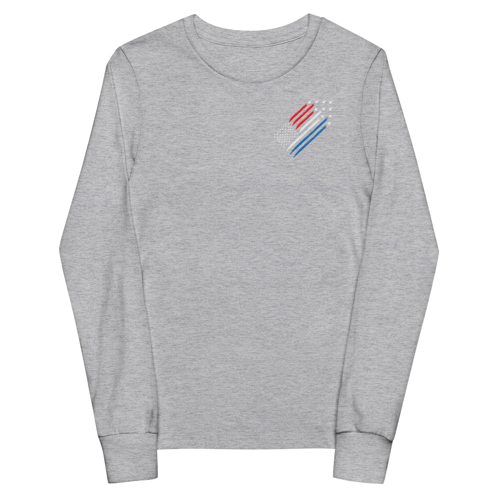 Flag Jet Trail Kids Long sleeve tee