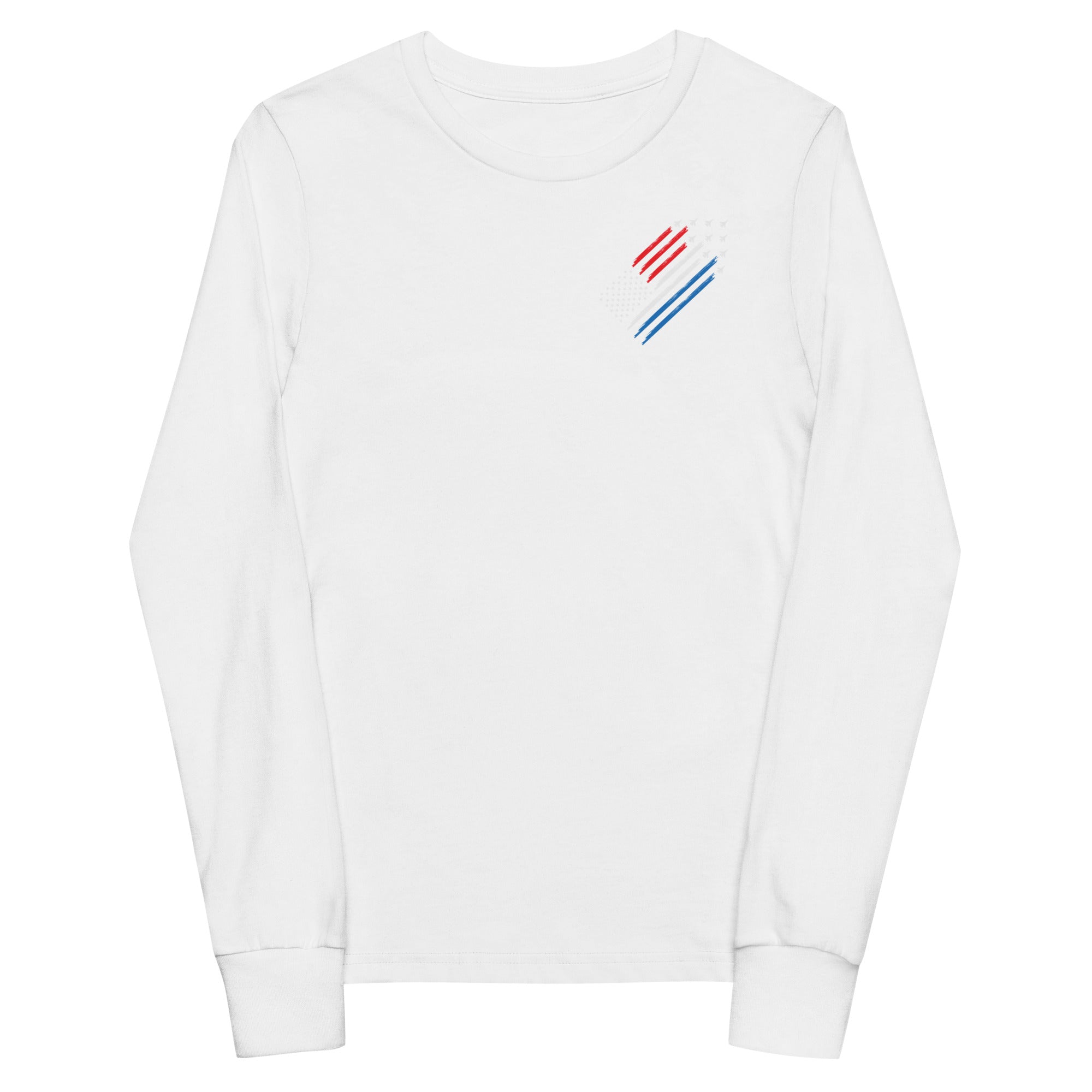 Flag Jet Trail Kids Long sleeve tee